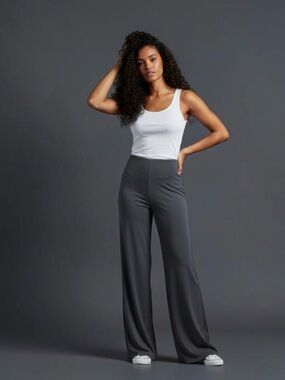 2-PAIRS/ Zara Wide-Leg High-Waist Pants